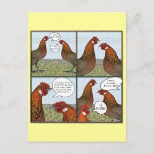 Rooster Bait Postkarte