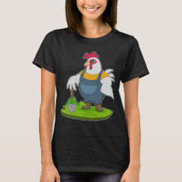 Rooster Bauer Shovel T-Shirt