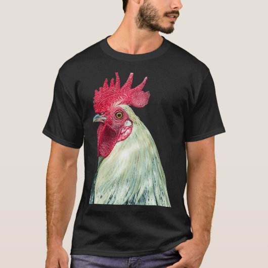 Rooster Bird Ornithology T-Shirt (Vorderseite)