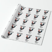 Rooster Bird Weckte ich auf Early Funny Rooster Geschenkpapier (Ungerollt)