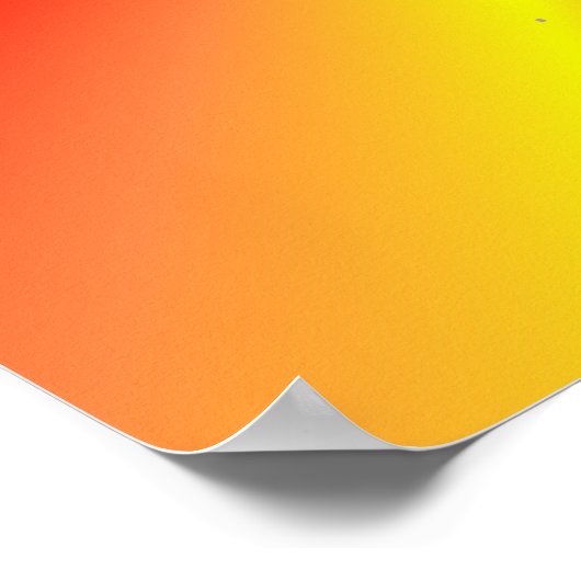 Rooster-Blitz Poster (Ecke)