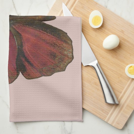 Rooster Butterfly Geschirrtuch (Viertel Falte)