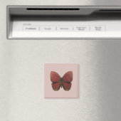 Rooster Butterfly Magnet (In Situ (Geschirrspüler))
