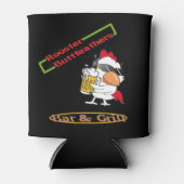 Rooster Buttfeathers kann gemütlich sein Dosenkühler (Vorderseite)