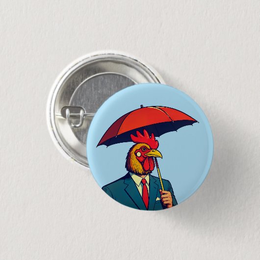 Rooster Button (Vorne & Hinten)