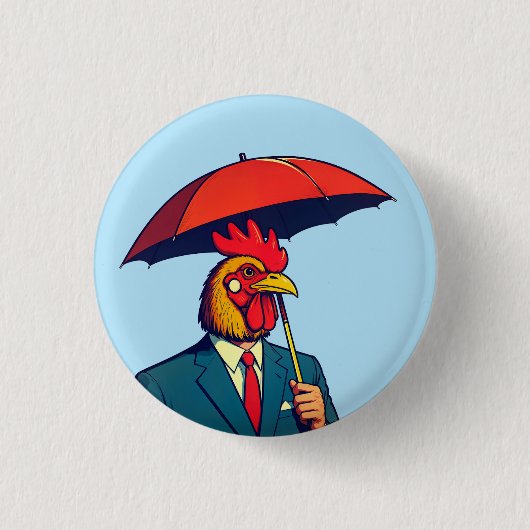 Rooster Button (Vorderseite)