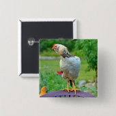 Rooster Button (Vorne & Hinten)