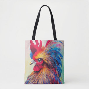 Rooster Chicken Animal Discovery Abenteuer Natur Tasche