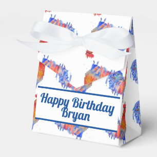 Rooster Chicken Birthday Animal Cake Fevor Box Geschenkschachtel