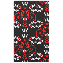 Rooster Cockerel Skandinavier Folklorekunst Tischdecke