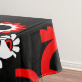 Rooster Cockerel Skandinavier Folklorekunst Tischdecke (Beispiel)