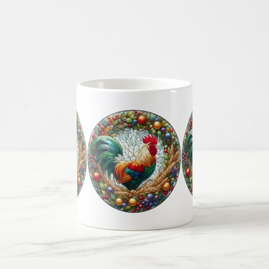 Rooster Coffee Tasse (Mittel)