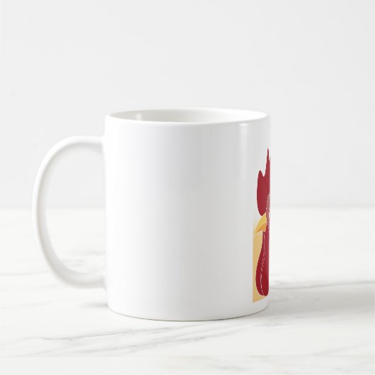 Rooster Coffee Tasse (Links)