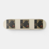 Rooster - Darstellung der quadratischen Tiere Skateboard (Horizontal)