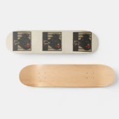 Rooster - Darstellung der quadratischen Tiere Skateboard (Horizontal)