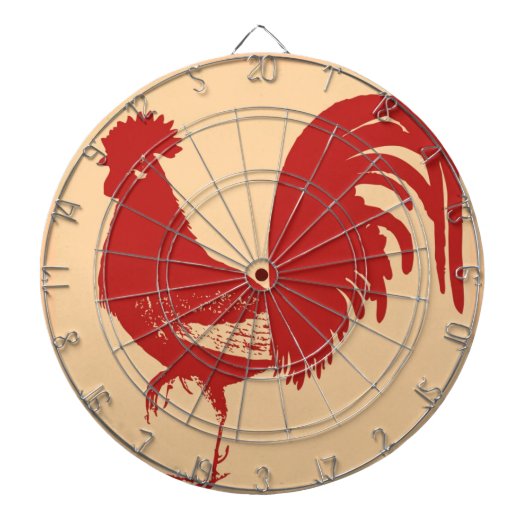 Rooster Dartscheibe (vorne)