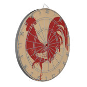 Rooster Dartscheibe (Vorderseite Links)