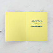 Rooster, der den Verkehr 4 über das Hügelhühnchen  Karte (Innenseite)