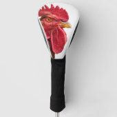 Rooster Face Golf Headcover (Vorderseite)
