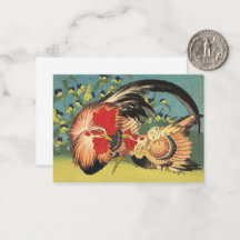 Rooster Family Fine Art