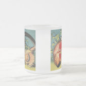 Rooster Family Fine Art Tasse (Mittel)