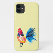 Rooster farbige Aquarellbilder Case-Mate iPhone Hülle (Rückseite)