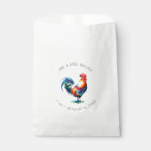 Rooster Favor Bags Geschenktütchen (Vorderseite)