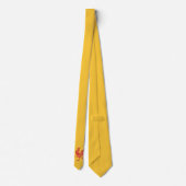 Rooster (Flagge Walloniens) Krawatte (Rückseite)