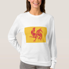 Rooster (Flagge Walloniens) T-Shirt