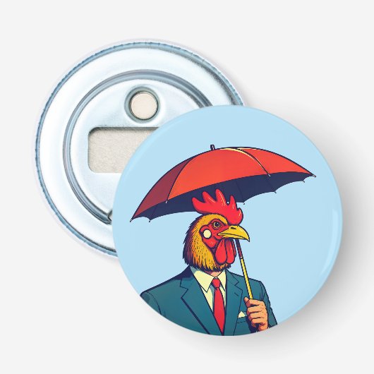 Rooster Flaschenöffner (Vorderseite)