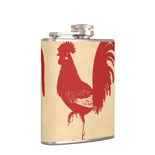 Rooster Flask Flachmann (Rechts)
