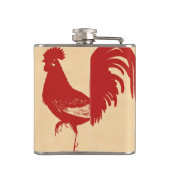 Rooster Flask Flachmann (Rückseite)