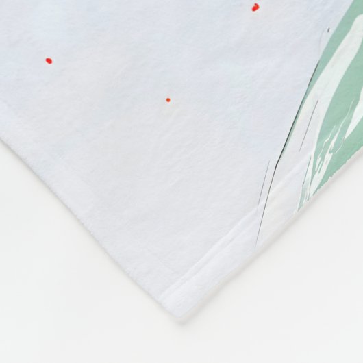 Rooster Fleecedecke (Ecke)