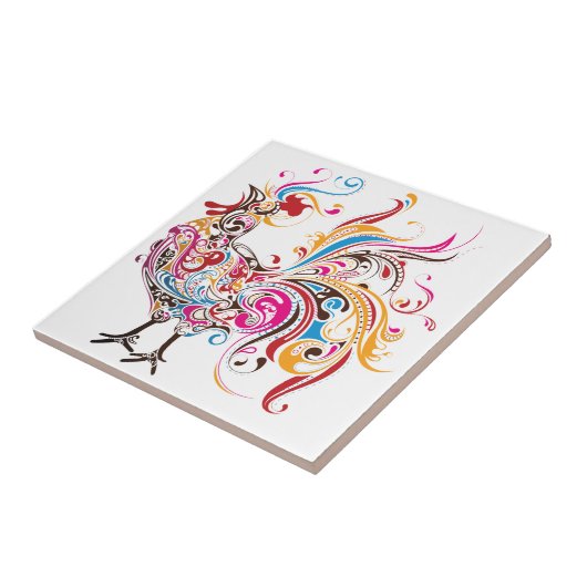 Rooster Fliese (Seite)