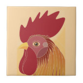 Rooster Fliese (Vorderseite)