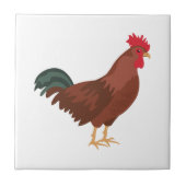 Rooster Fliese (Vorderseite)
