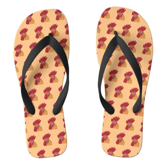 Rooster Flip Flops Badesandalen (Fußbett)