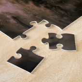 Rooster & Forest Hintergrund Hütte Naturlandschaft Puzzle (Seite)