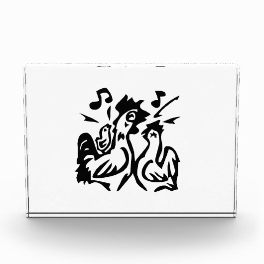 Rooster Fotoblock (Vorderseite)