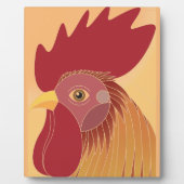 Rooster Fotoplatte (Vorderseite)