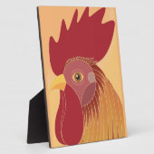 Rooster Fotoplatte (Seite)