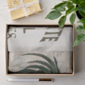 Rooster Französischer Bauernhof Burlap Country Dec Seidenpapier (Geschenk)