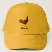 Rooster Fun Truckerkappe (Vorderseite)
