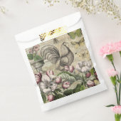 Rooster Garden Blumen Butterfly Art Geschenktütchen (Versiegelt)