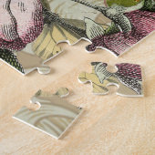 Rooster Garden Blumen Butterfly Art Puzzle (Seite)