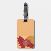 Rooster Gepäckanhänger (Rückseite vertikal)