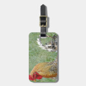 Rooster Gepäckanhänger (Vorderseite vertikal)