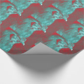 Rooster Geschenkpapier (Ecke)