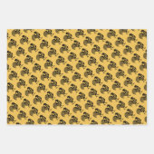 Rooster Geschenkpapier Set (Vorderseite)