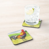 Rooster Getränkeuntersetzer (Rechte Seite)